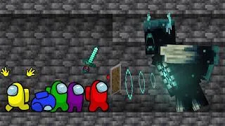 Thumbnail: The Warden - Among Us Animation vs Minecraft