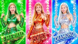 Thumbnail: Emerald Vs Ruby Vs Diamond Mermaid At Royal Ball! Who Will Become Popular Mermaid?