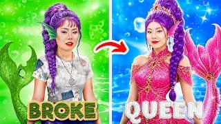 Thumbnail: Rumi Glow Up Into Mermaid! Extreme Makeover From Nerd To Popular Girl!