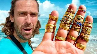 Thumbnail: $20,000 of LOST GOLD JEWELRY at the BEACH!