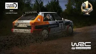 Thumbnail: Delta HF Integrale | Rally Latvia, Krote (Wet) | Time Trial | Bonnet, Chase, Car Setup | EA WRC 24