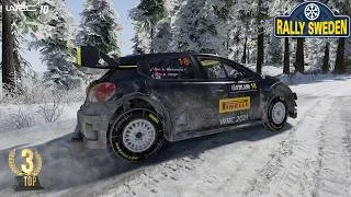 Thumbnail: Rally Sweden, Vargasen reverse | Citroën C3 WRC | Pirelli Tyre Team | Highlights, Chase view| WRC 10