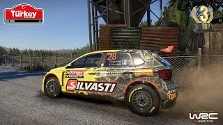 Thumbnail: Volkswagen Polo Gti Rally2 | Rally Turkey, Cicekli reverse | Bonnet, Chase view | WRC Generations