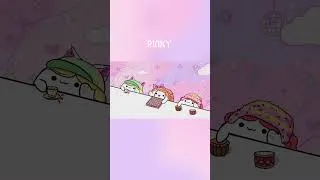 Thumbnail: KATSEYE (캣츠아이) - PINKY UP (cover by Bongo Cat) ️🎧  #bongocat #katseye #cute #cat