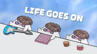 Thumbnail: Bongo Cat - Life Goes On (Cover Version) 🎧