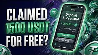 Thumbnail: How to Claim 1500 USDT For Free — Is it Possible to Receive Free USDT?