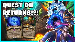 Thumbnail: Quest DH is COMET-ical! Hearthstone Demon Hunter Deck