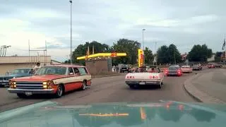 Thumbnail: Power Meet Cruising in Lidköping, July 6, 2018.