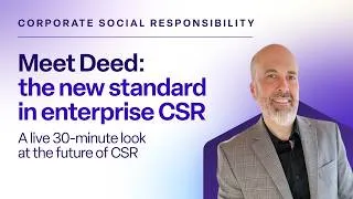 Thumbnail: Meet Deed: the new standard in enterprise CSR
