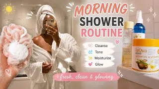 Thumbnail: MORNING SHOWER ROUTINE | RELAXING 🧴🧽 SELF CARE ROUTINE FOR SOFT & GLOWING SKIN 🛀🫧🚿