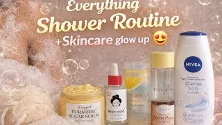 Thumbnail: EVERYTHING SHOWER ROUTINE | FROM SHOWER TO SKINCARE GLOW UP 🧼🛀