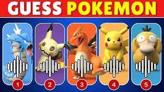 Thumbnail: Can You Guess ALL Pokemons By Their Voice? 👾💬 | WHO'S THAT POKEMON?
