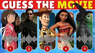 Thumbnail: Guess The MOVIE ✅🎬🍿 | Voice & Emoji Quiz