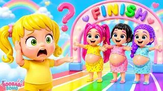 Thumbnail: Three Mommies Are Waiting! Who Is My Real Mommy? 😱💕 | RUMI Kids Songs