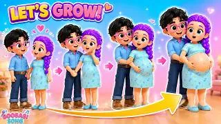 Thumbnail: Mommy’s Pregnancy Journey! 🤰💕 A New Baby Is Coming! | Mommy Care Song | Kids Songs