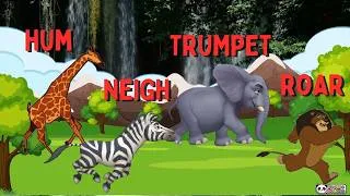 Thumbnail: ABC Safari Animals Sounds Song for kids | Learn Animal names and sounds | compilation 30mins