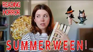 Thumbnail: SUMMERWEEN reading blog (scary, weird, folklore filled horror reads)