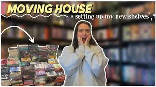 Thumbnail: Moving house + setting up my new bookshelves 🏠📖
