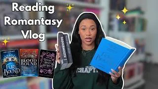 Thumbnail: Reading New Romantasy Books💕📖 Reading Vlog 📚