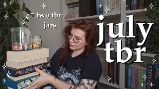 Thumbnail: TWO tbr jars choose my JULY TBR ✨📖
