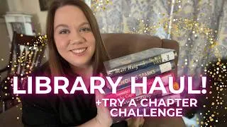 Thumbnail: 📚TRY A CHAPTER + LIBRARY HAUL | Why You Should Be Using Your Library!