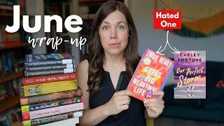 Thumbnail: I read 11 books in June and here are my thoughts || Reading Wrap-up