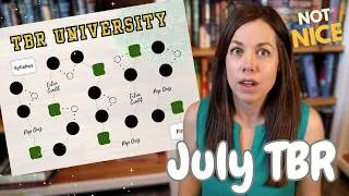 Thumbnail: TBR University chooses my July reads!