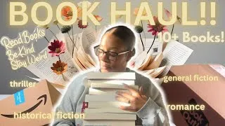 Thumbnail: ✨BOOK HAUL📚 | unboxing 10+ books from book outlet & amazon 📦🌟