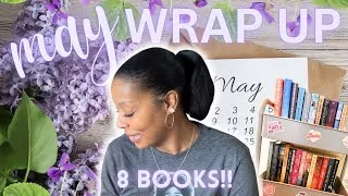 Thumbnail: ✨may reading wrap-up📚🌟| all the books I read in may☔️