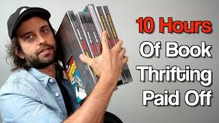 Thumbnail: A Full Day of Thrifting for Books