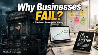 Thumbnail: HOW TO BUILD A BUSINESS THAT WORKS| The Lean Startup by Eric Ries@BookReviewVibe