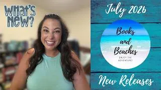 Thumbnail: 50 Great New Books! 📚July 2026 New Releases