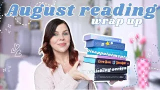 Thumbnail: August Reading wrap up 📚💕| all the books I read in August 26 ✨