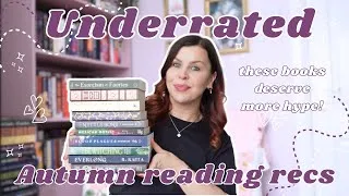 Thumbnail: Underrated Autumn book recommendations you NEED to read 🍂📚 | Hidden gems for your TBR