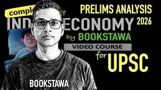 Thumbnail: Bookstawa vs Economy UPSC PRELIMS 2026