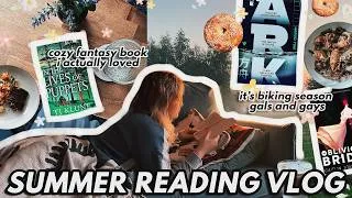 Thumbnail: Spend a few summer days with me reading, biking & living my best life🚲📚🍳