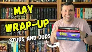 Thumbnail: May Wrap-Up || New DCC and Dresden Files!!