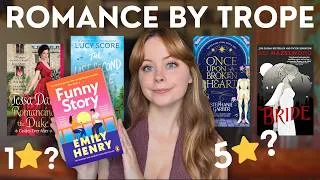 Thumbnail: Reading Viral Romance Books by Trope💗📖🐺