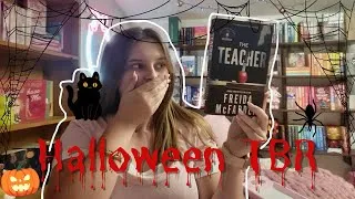 Thumbnail: my halloween TBR 🎃
