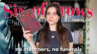 Thumbnail: I read Six of Crows for the first time 🐦‍⬛✨ is it worth the hype?