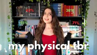 Thumbnail: How many of my Books are Unread? 📚 physical tbr + jar update!