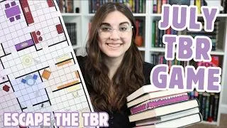 Thumbnail: escape the tbr picks what I read in july 😱 july tbr picked by my tbr game