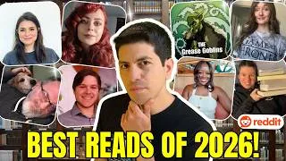 Thumbnail: What’s BookTube & Reddit’s BEST Book of 2026 So Far??