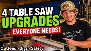 Thumbnail: 4 Cheap Table Saw Upgrades That Change Everything
