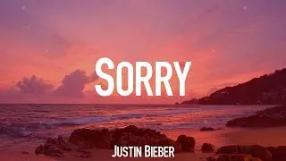 Thumbnail: Sorry - Justin Bieber (Lyrics)