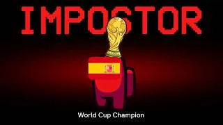 Thumbnail: Among Us but the World Cup Champion is the Impostor