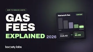 Thumbnail: Gas Fees in 2026 Explained: How They Work and How to Reduce Costs
