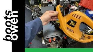 Thumbnail: A very interesting safety switch mechanism: repairing a JCB HT60600 hedge trimmer