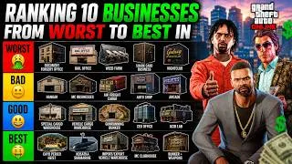 Thumbnail: RANKING 10 BUSINESS From WORST To BEST in GTA Online!