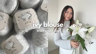 Thumbnail: bridal knitting project vlog: petiteknit ivy blouse 👰🏻‍♀️